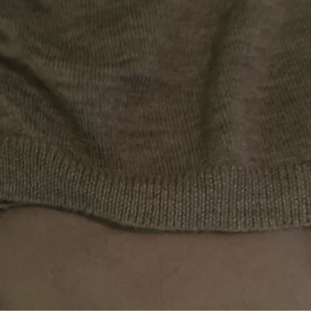 NWOT Loft Stunning Gray Cardigan with Jeweled Bow Accent Sz XL - Picture 11 of 16